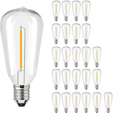 LED Vintage Festoon ST38 Bulbs With E12 Base